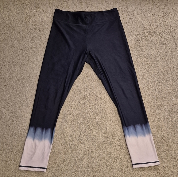The Upside Seawater Dip-Dyed Leggings Midi 10 EUC - Picture 7 of 16